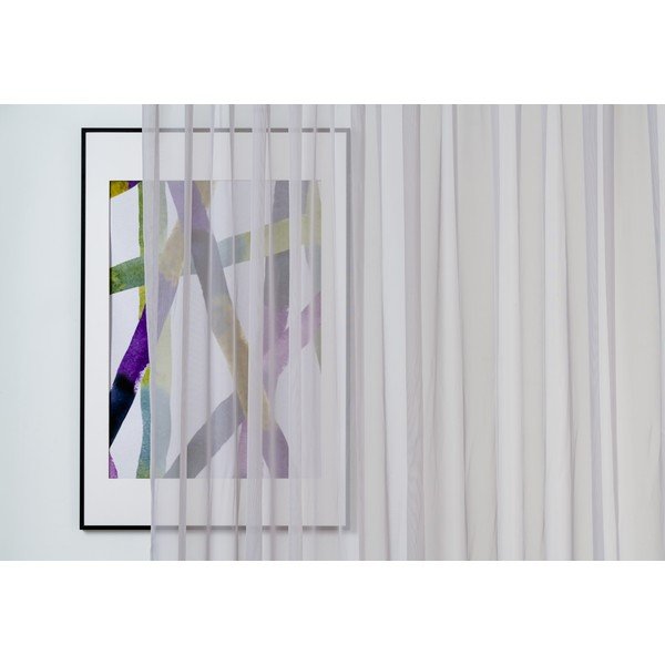 Siva prozirna zavjesa 140x245 cm Voile – Mendola Fabrics-image-3