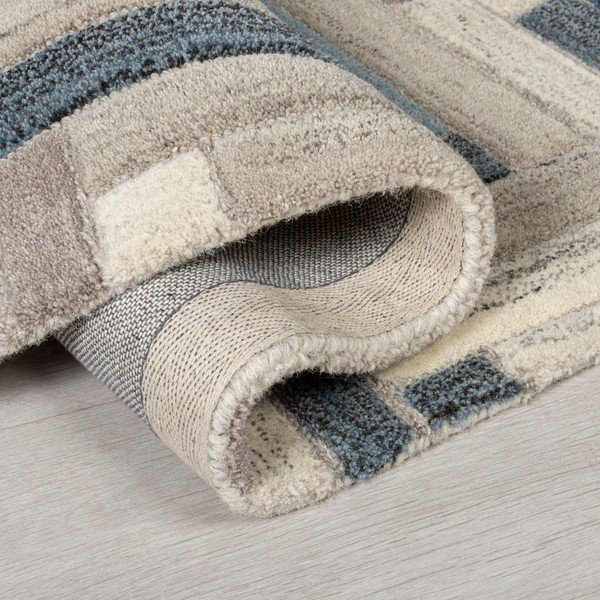 Sivo-plavi vuneni gazište Flair Rugs Russo, 60 x 230 cm-image-1