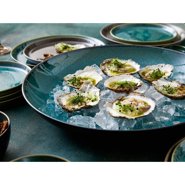 Zelena/crna zdjela od kamenine ø 40 cm Gastro Black/Green – Bitz-image-2