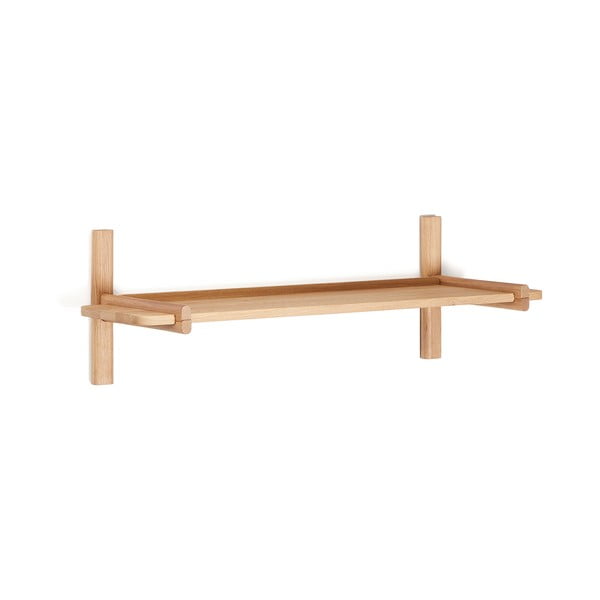Modularni sustav polica od punog hrasta u prirodnoj boji 90x28 cm Sitra – Kave Home