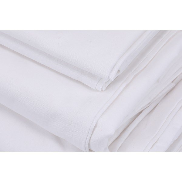 Pamučna posteljina s plahtom za bračni krevet Precioso, 200 x 220 cm-image-2