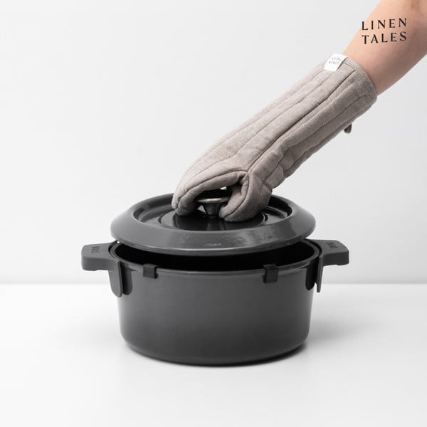 Lanena kuhinjska rukavica Natural – Linen Tales-image-2