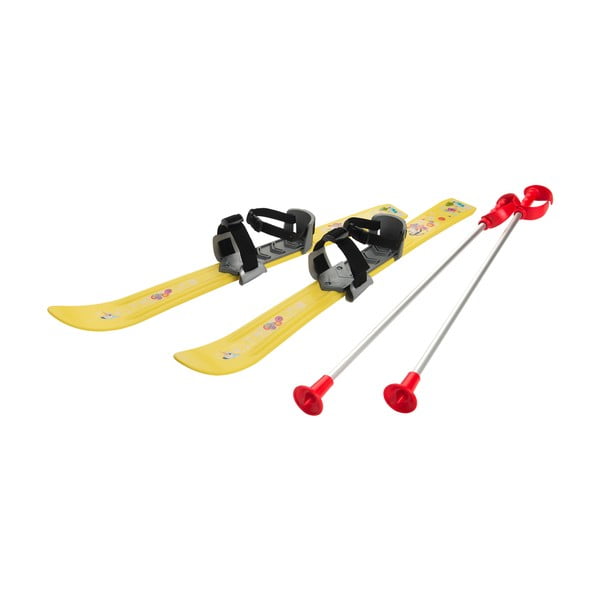 Dječje žute skije Gizmo Baby Ski, 70 cm