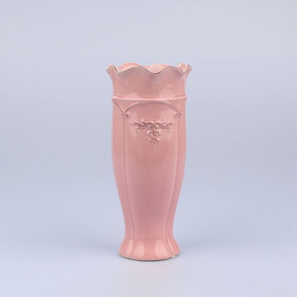 Vaza Antic Pink, 11x25 cm