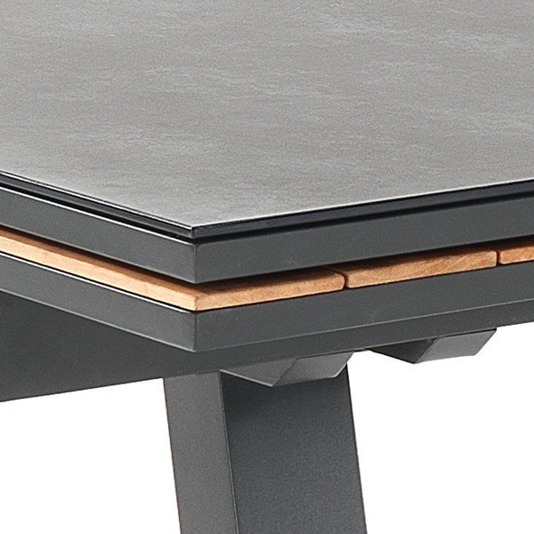 Vrtni stol aluminijski 100x200 cm Thilia – Tomasucci-image-2