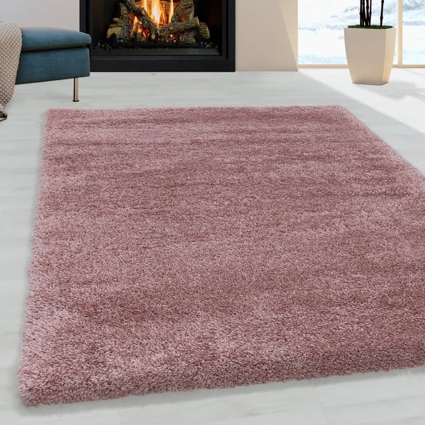 Ružičasti tepih 80x150 cm Fluffy – Ayyildiz Carpets-image-1