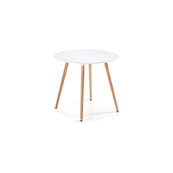 Blagovaonski stol od bukovog drveta Kave HomeDaw, ⌀ 100 cm