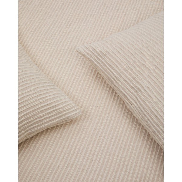 Bež prošiven prekrivač od jacquarda 240x260 cm Vindi – Kave Home-image-4