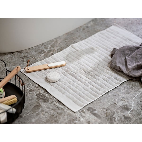 Sivi kupaonski tepih 50x80 cm Inu - Zone-image-1