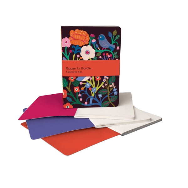 A6 bilježnice 64 str. 3 kom Birdsong – Roger la Borde