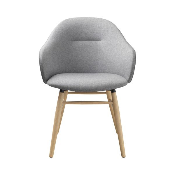 Siva blagovaonska stolica Unique Furniture Teno Oak-image-2