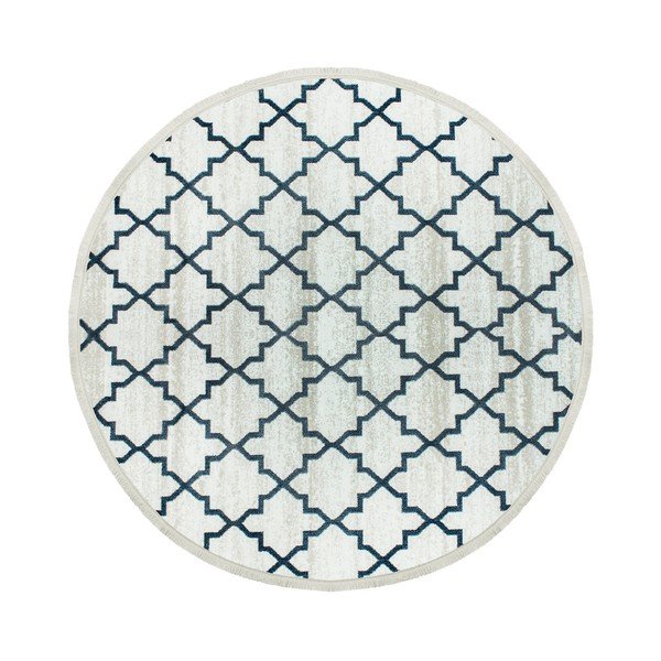 Tepih Rusallo Gris, ⌀ 150 cm-image-1