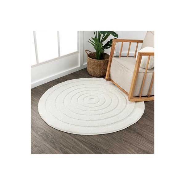 Sivi periv okrugao tepih ø 100 cm Elite Collection – Mila Home-image-1