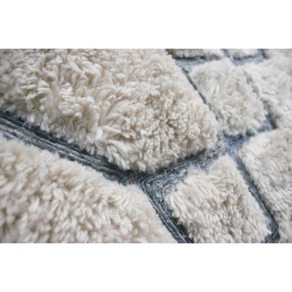 Bež-plavi ručno tkani tepih Flair Rugs Solitaire Sion, 160 x 230 cm-image-4