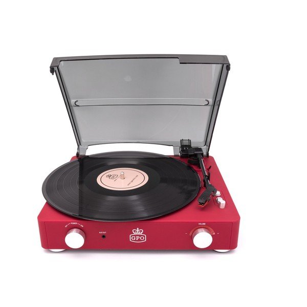 Crveni gramofon GPO Stylo II Red-image-1