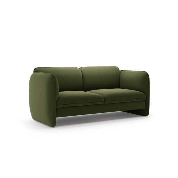 Zelena baršunasti sofa 168 cm Georgia – Micadoni -image-2