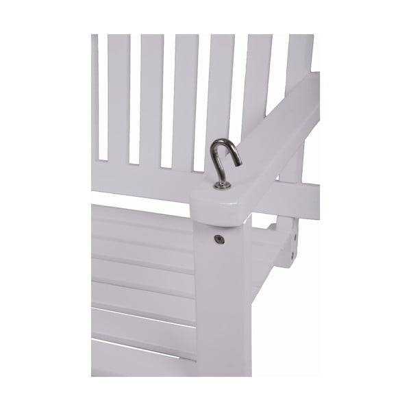 Bijela drvena vrtna ljuljačka Augusta - Garden Pleasure-image-2