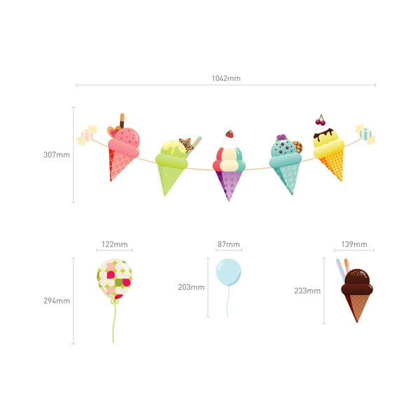 Naljepnica Fanastick Ice Cream Party-image-2