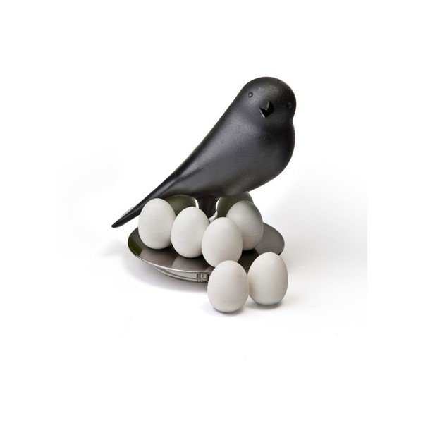 Crni stalak s Qualy Magnetic Egg Sparrow magnetima-image-1