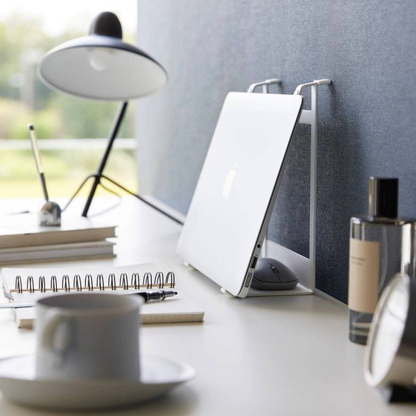 Bijeli metalni stalak za laptop Tower – YAMAZAKI-image-4