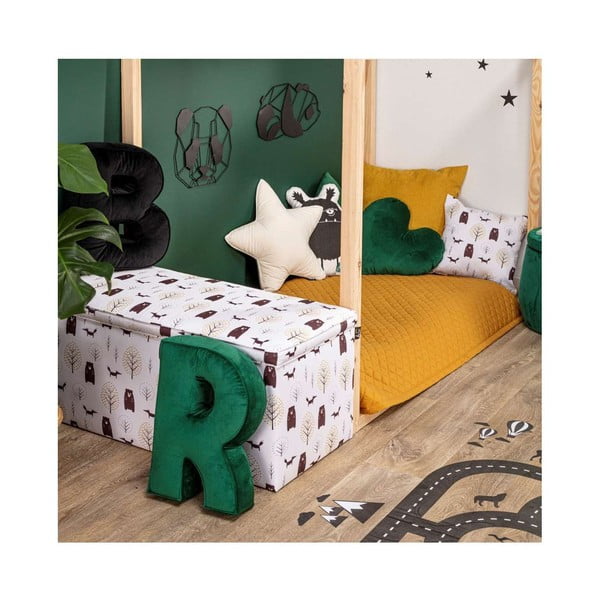 Prošiveni dječji prekrivač 160x100 cm Posh Velvet - Yellow Tipi-image-4