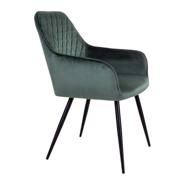 Tamno zelene podstavljene blagovaonske stolice u setu 2 kom Harbo – House Nordic-image-3