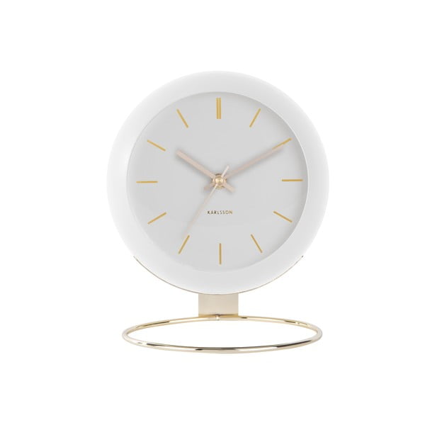 Stolni sat ø 21 cm Globe – Karlsson