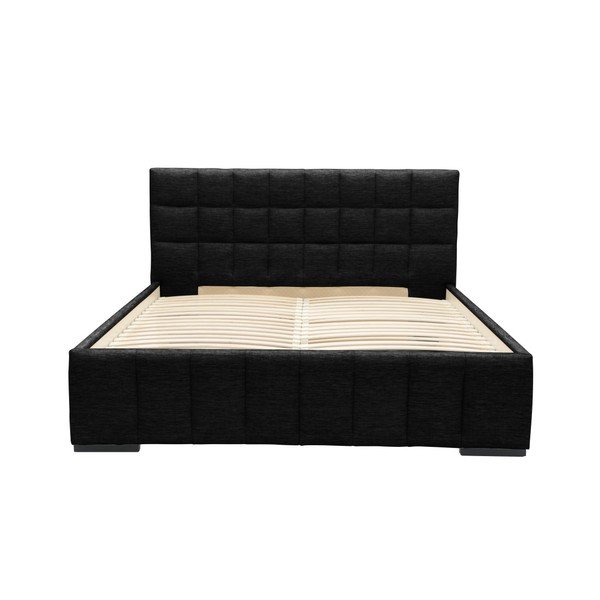 Crni bračni krevet Mazzini Beds Dream, 180 x 200 cm-image-1