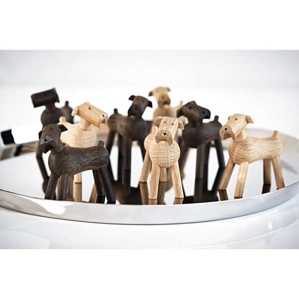 Kipić od masivnog hrasta Kay Bojesen Danska Tim Smoked-image-1