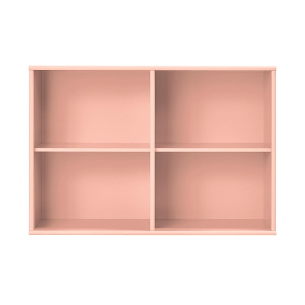 Ružičasta viseća biblioteka 89x61x32,5 cm Mistral – Hammel Furniture