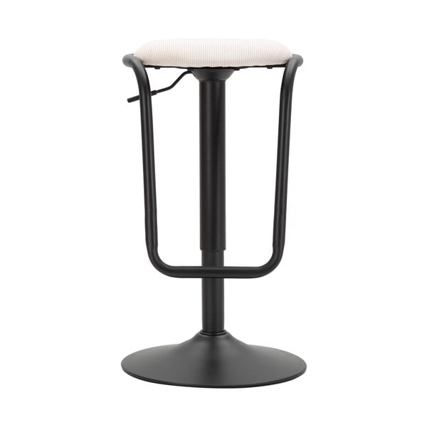 Bijela/crna podstavljena barska stolica podesive visine (visine sjedala 61 cm) Destiny – Mauro Ferretti-image-2