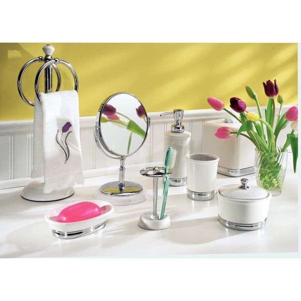 Bijela šalica za četkice za zube iDesign York-image-1