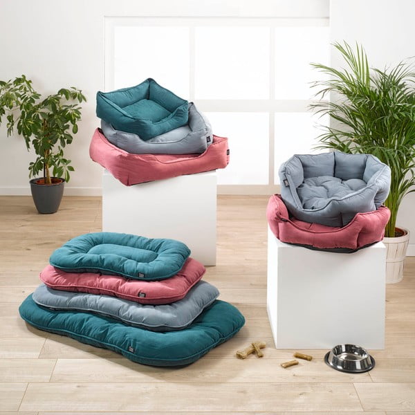 Petrolej zeleni krevet za pse 46x61 cm – Love Story-image-1