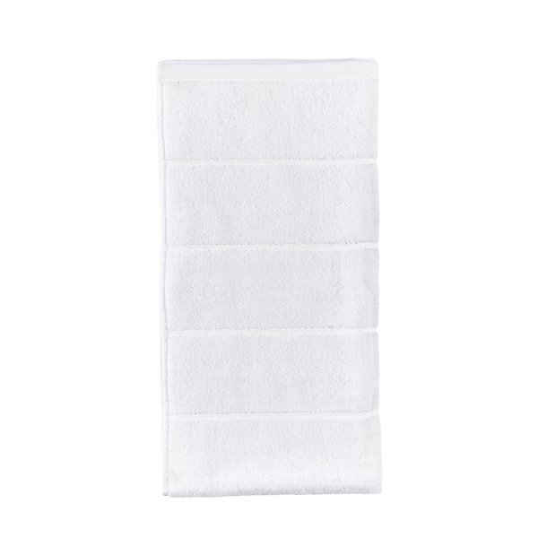Bijeli pamučan ručnik od frotira 70x140 cm Sauna – Zone