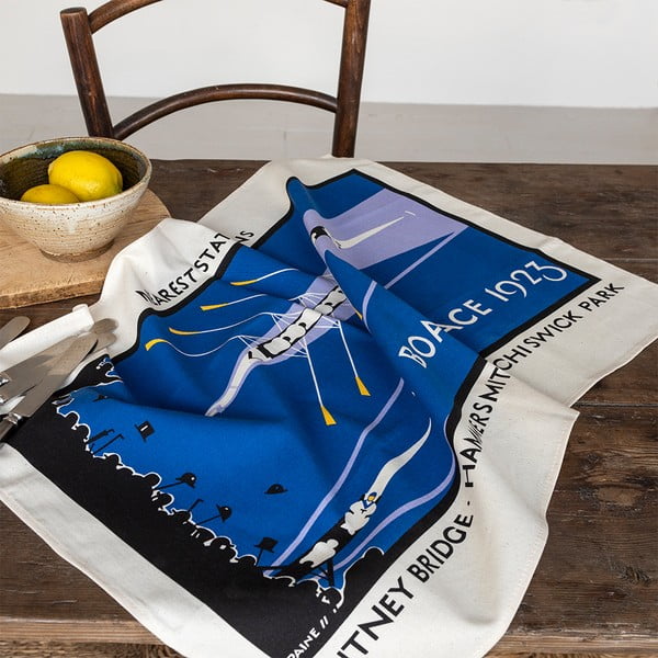 Pamučna kuhinjska krpa 50x70 cm Boat Race – Rex London-image-1