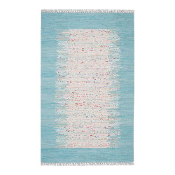 Plavi tepih Eco Rugs Aquile, 80 x 150 cm