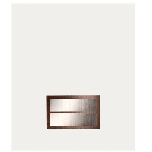 Uzglavlje od čvrste jeseni u tamnoj prirodnoj boji 105x70 cm Beyla – Kave Home-image-3