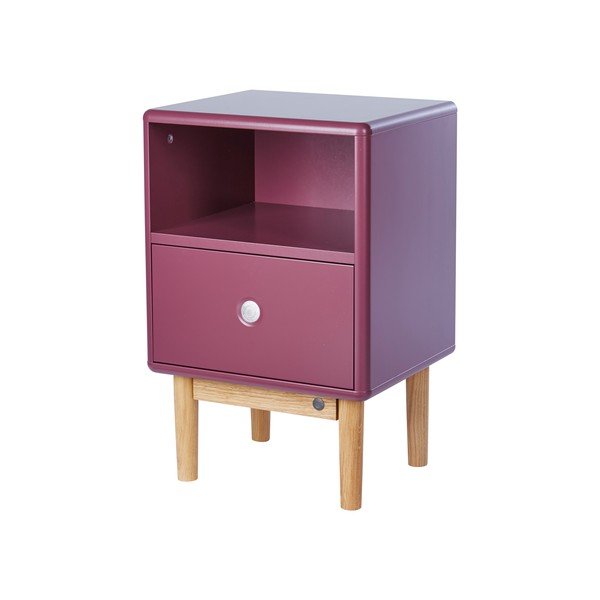Tamno ljubičasti noćni ormarić Color Box – Tom Tailor-image-2