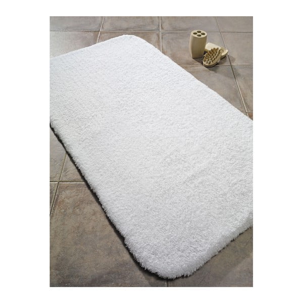 Bijela pamučna prostirka za kupanje Confetti Bathmats Organic, 60 x 80 cm