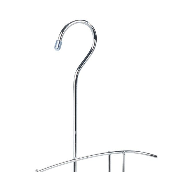 Željezna viseća kupaonska polica u sjajno srebrnoj boji Martos – Allstar-image-3