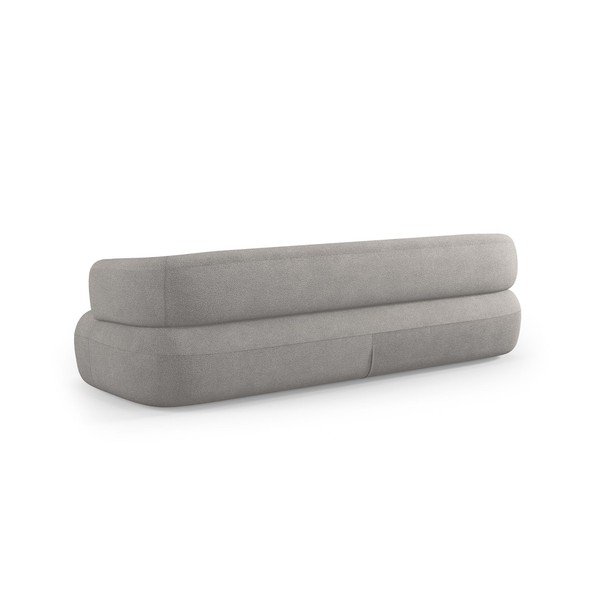 Svijetlo siva sofa od bouclé tkanine 200 cm Jenny – Micadoni -image-4