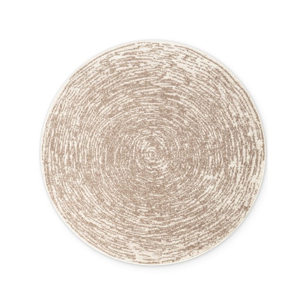 Bež/krem okrugli tepih ø 160 cm Gloria Cavallo – Hanse Home