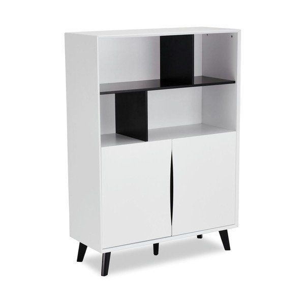 Bijela biblioteka 100x140 cm Lyon – Furnhouse-image-2