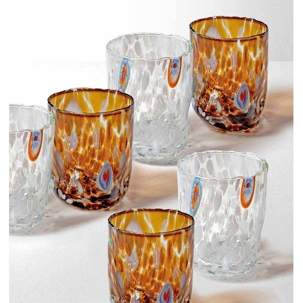 Čaše u setu 6 kom 400 ml Pavone – Brandani-image-3