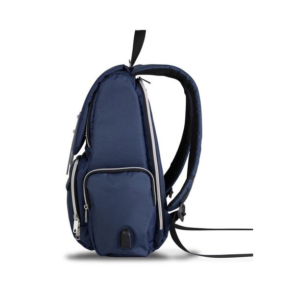 Tamnoplavi ruksak za majke s USB priključkom My Valice MOTHER STAR Baby Care Backpack-image-2