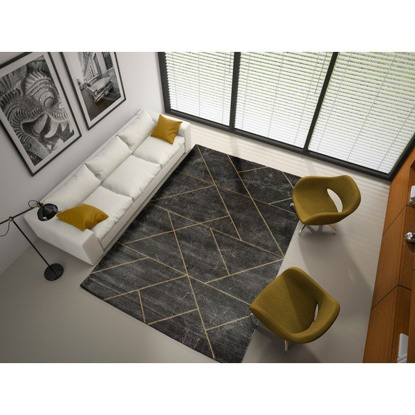 Tamnosivi tepih Universal Artist Line, 60 x 120 cm-image-1