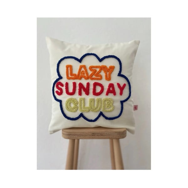 Jastučnica 45x45 cm Lazy Sunday CLub - Oyo home