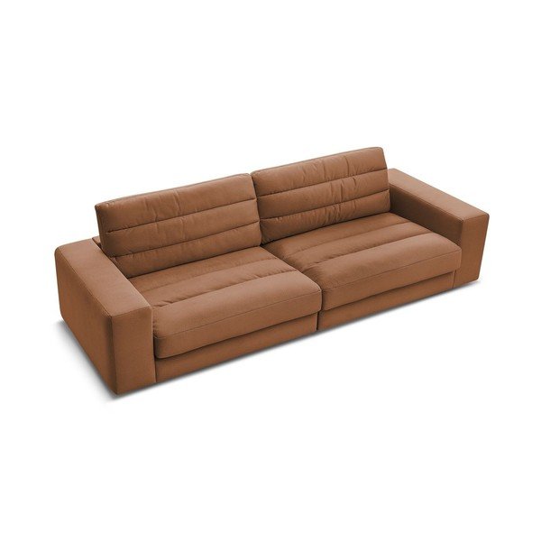 Narančasta baršunasti sofa 276 cm Sierra – Bobochic Paris-image-3