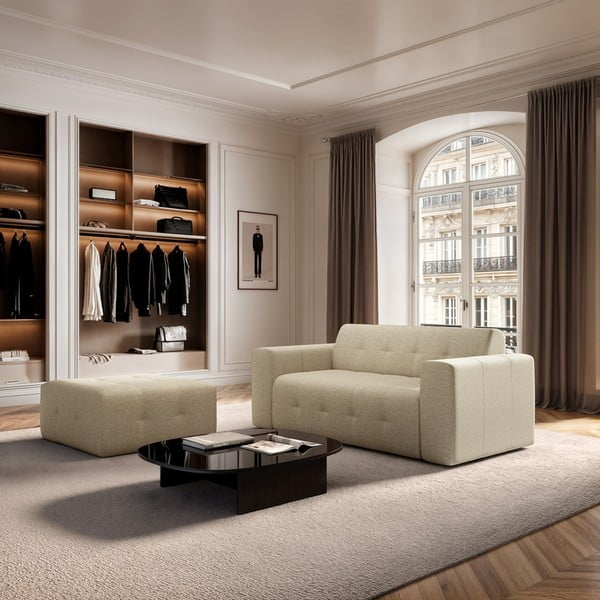 Bež sofa 199 cm Tuil – Rodier-image-1