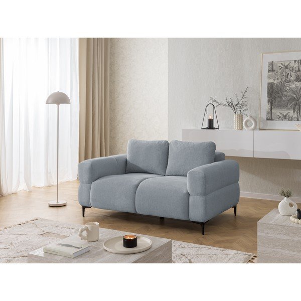 Prljavo plava sofa 154 cm Helio – Ropez-image-4
